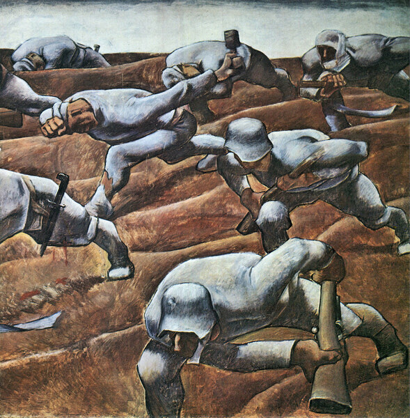 The Nameless 1915 by Albin Egger-Lienz